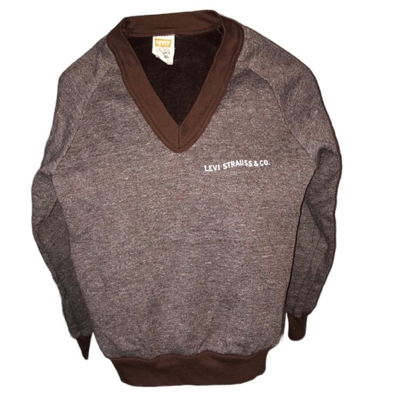 Vintage Collectors Levi’s V-neck Sweater - Picture 2 of 3